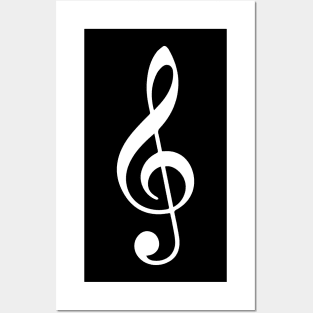 Treble Clef Posters and Art